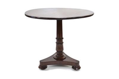 Lot 417 - William IV mahogany occasional table
