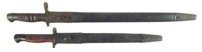 Lot 240 - P17 bayonet and a Indian MkII  bayonet