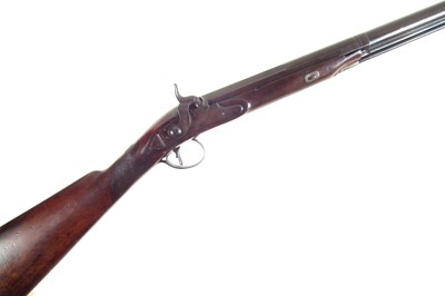 Lot 119 - Percussion sporting gun by Mason