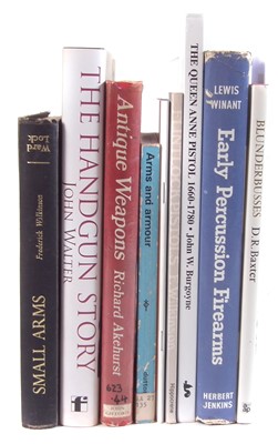 Lot 470 - Nine books relating to antique firearms