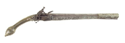 Lot 22 - Persian Miquelet lock pistol