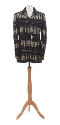 Lot 118 - A velvet jacket by Moschino