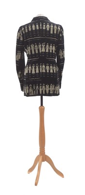 Lot 118 - A velvet jacket by Moschino