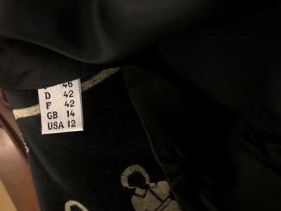 Lot 118 - A velvet jacket by Moschino