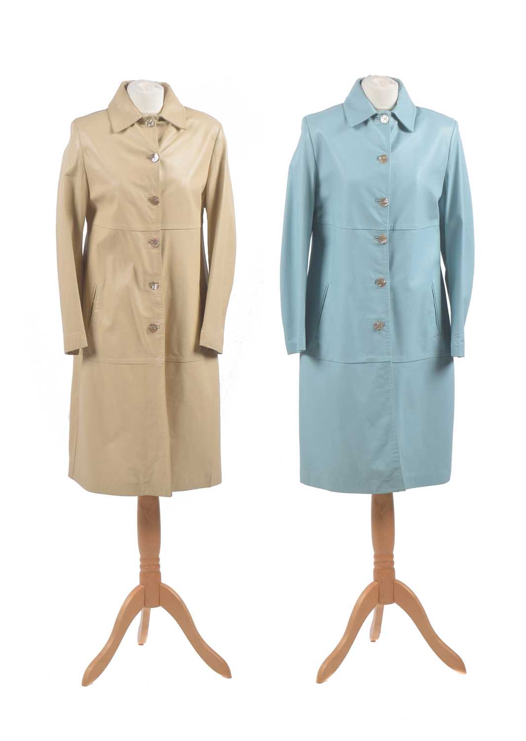 Lot 61 - Two leather jackets by Harrods of Knightsbridge