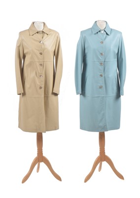 Lot 61 - Two leather jackets by Harrods of Knightsbridge