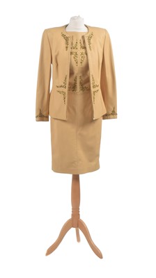 Lot 10 - A Max Mara leather three piece set