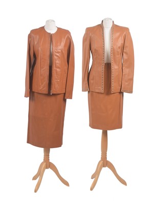 Lot 22 - Two designer leather sets