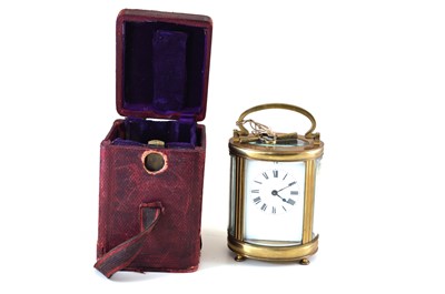 Lot 319 - Early 20th-century carriage clock