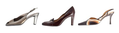 Lot 19 - Three pairs of designer heels