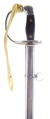 Lot 341 - Modern replica of a Prussian sword and scabbard