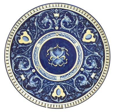 Lot 267 - Arts and Crafts charger W. T. Done