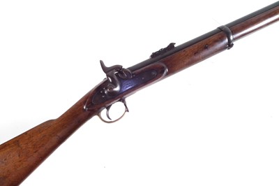 Lot 38 - Enfield three band percussion rifle