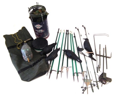 Lot 175 - Collection of decoys and hides