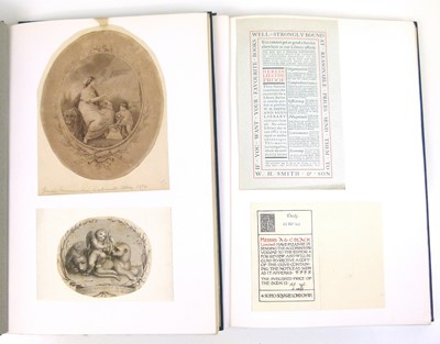 Lot 118 - Twelve binders containing ephemera