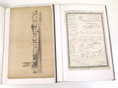 Lot 118 - Twelve binders containing ephemera