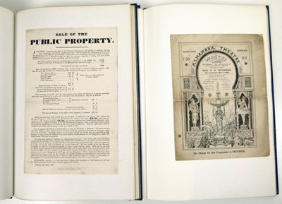 Lot 118 - Twelve binders containing ephemera
