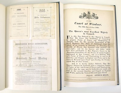 Lot 118 - Twelve binders containing ephemera