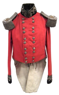 Lot 444 - Lord Lieutenant's coatee with epaulette's