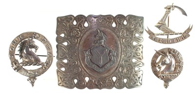 Lot 441 - Scottish belt buckle