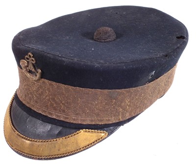 Lot 439 - Rifle Corps Officers peaked forage cap