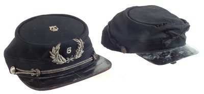 Lot 417 - Two American Civil War caps