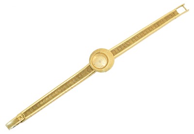 Lot 277 - A 1960s 18ct gold ladies Omega watch