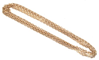 Lot 128 - A Longuard chain