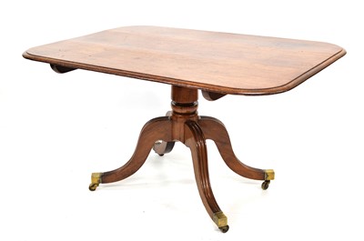 Lot 406 - Regency mahogany breakfast table
