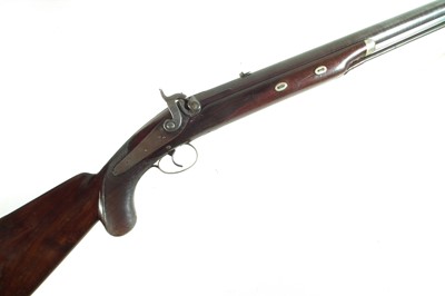 Lot 80 - Harrison of Norwich 4 bore percussion wildfowling gun