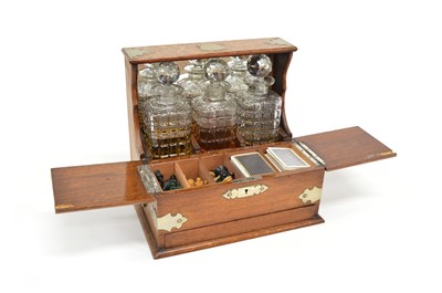 Lot 347 - Victorian tabletop tantalus