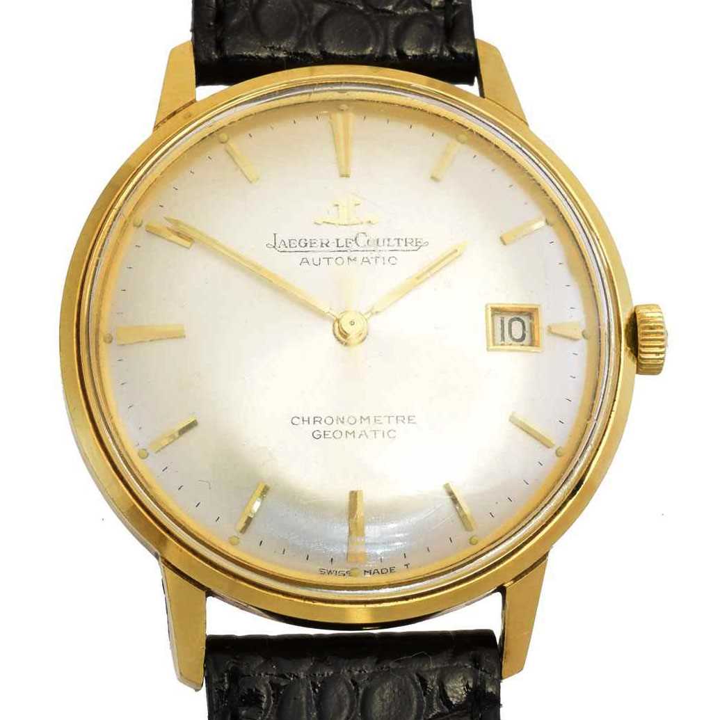 Lot 269 - A Jaeger-LeCoultre Chronometre Geomatic wristwatch