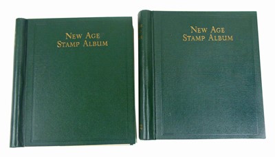 Lot 80 - Two New Age stamp albums