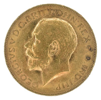Lot 80 - King George V, Sovereign, 1913.