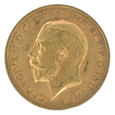 Lot 82 - King George V, Half-Sovereign, 1915.