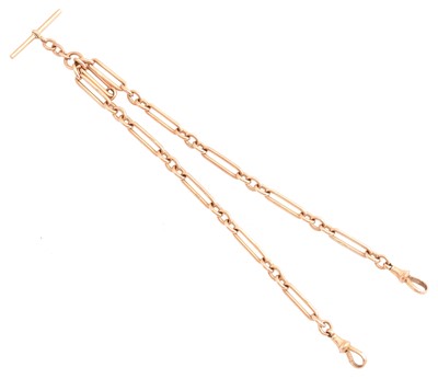 Lot 109 - An early 20th century Albert chain
