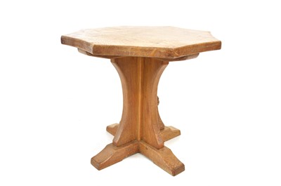 Lot 260 - A Robert Thompson of Kilburn "Mouseman" oak occasional table