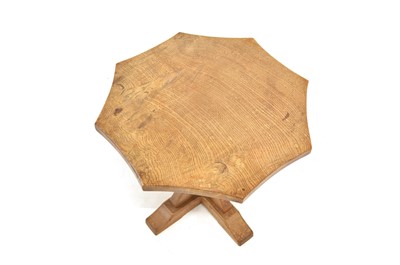 Lot 260 - A Robert Thompson of Kilburn "Mouseman" oak occasional table