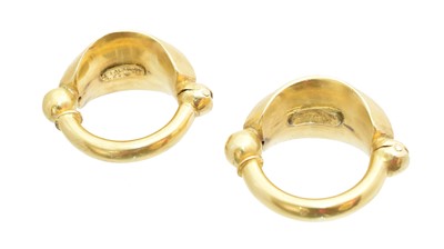 Lot 81 - A pair of earrings by Ilias Lalaounis