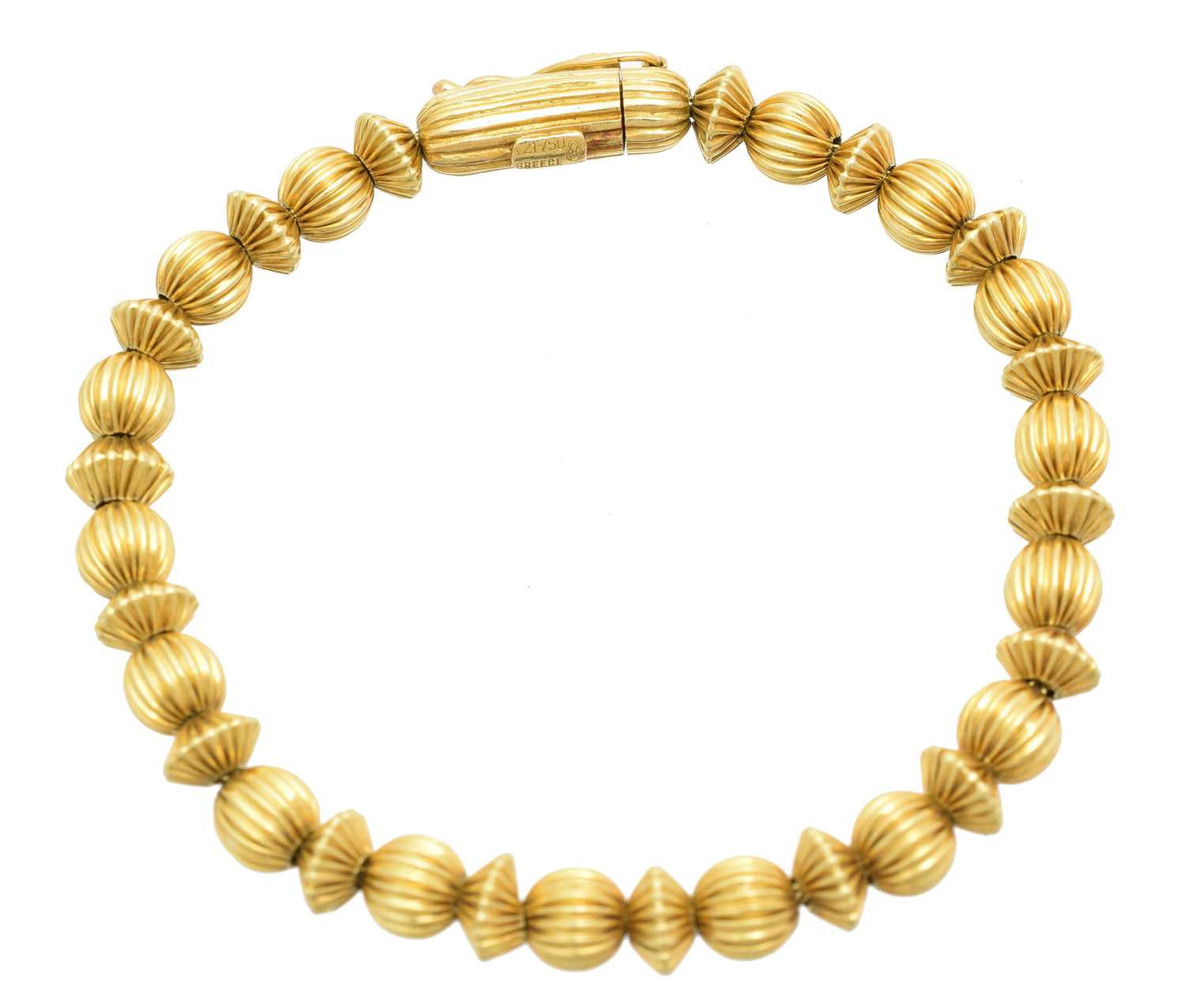 Lot 14 - A bracelet by Ilias Lalaounis