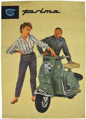 Lot 95 - NSU Prima Poster