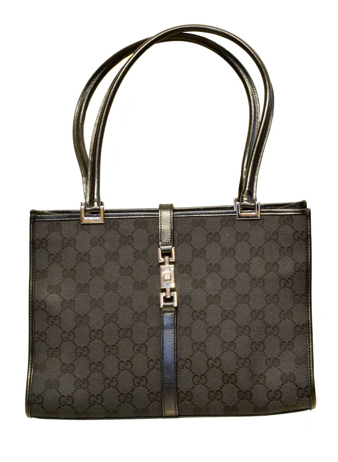 Lot 155 - A Gucci Square Jackie Bag