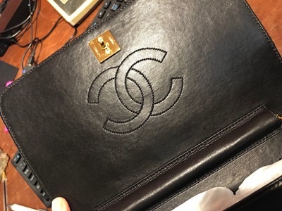 Lot 117 - A Chanel Mademoiselle Timeless Full Flap Shoulder Bag