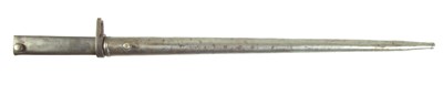 Lot 235 - German WWI Ersatz bayonet and scabbard.