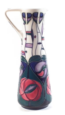 Lot 185 - Moorcroft ewer designed by Rachel Bishop