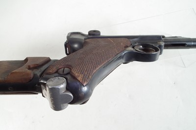 Lot 29 - Deactivated WWI German Artillery Luger