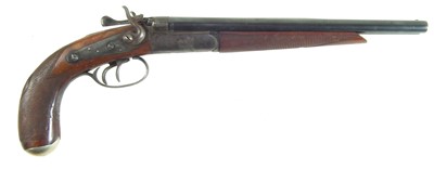 Lot 38 - Deactivated double barrel sawn-off shotgun