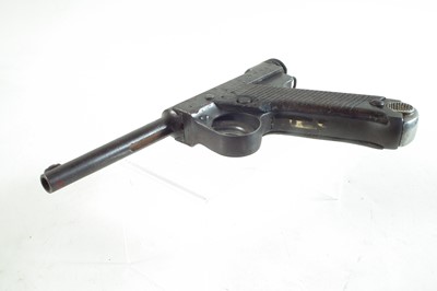 Lot 28 - Deactivated Japanese WWII Nambu 8mm semi-automatic pistol