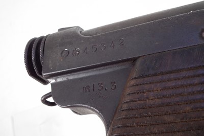 Lot 28 - Deactivated Japanese WWII Nambu 8mm semi-automatic pistol