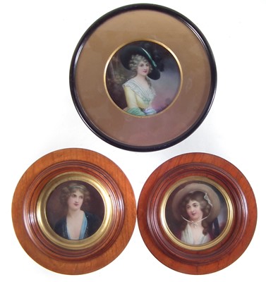 Lot 234 - Three Leslie Johnson plaques